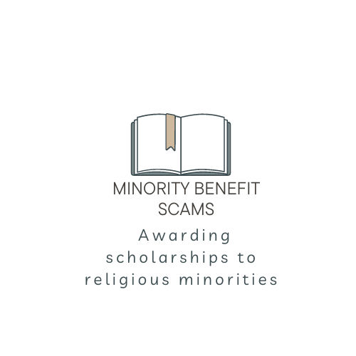 minority benefit scams
