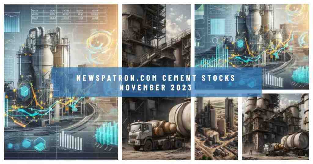 Sector details in Indian Cement Sector: Trends for November 2023