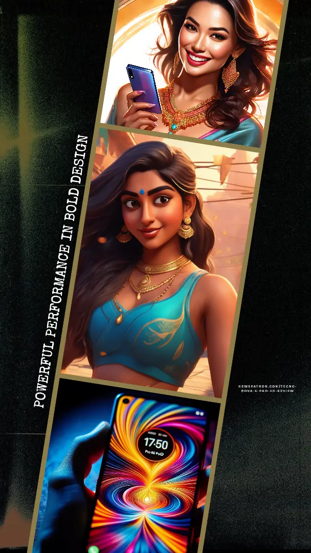 Tecno Pova 6 Pro 5G Review Tecno Pova 6 Pro 5G review – illuminated back panel design