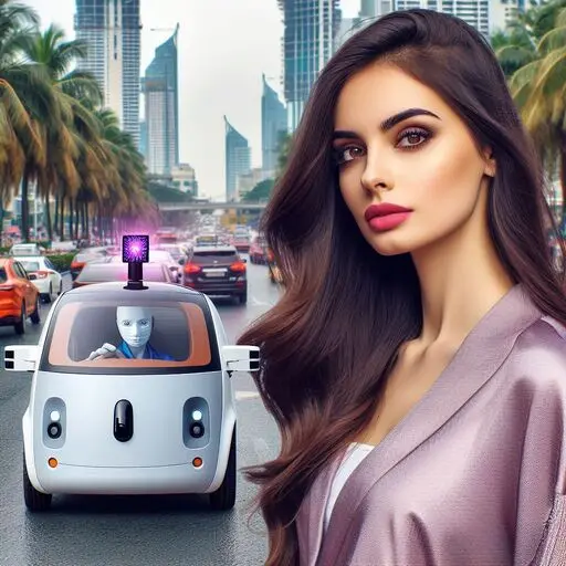 AI Revolution in India, Collage showcasing AI in healthcare, transportation, and education in India