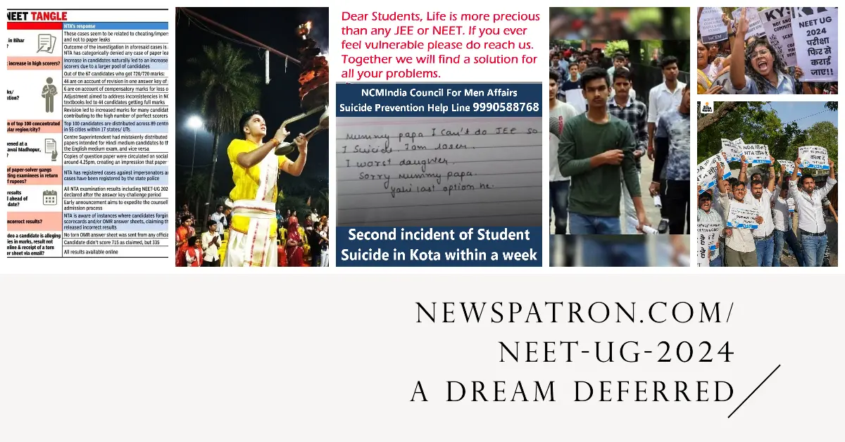 NEET UG 2024: Scandal, Solutions, & Student Uprising ?