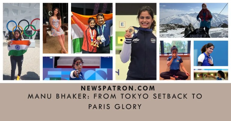 Manu Bhaker’s Olympic Triumph: From Tokyo Tears to Paris Gold