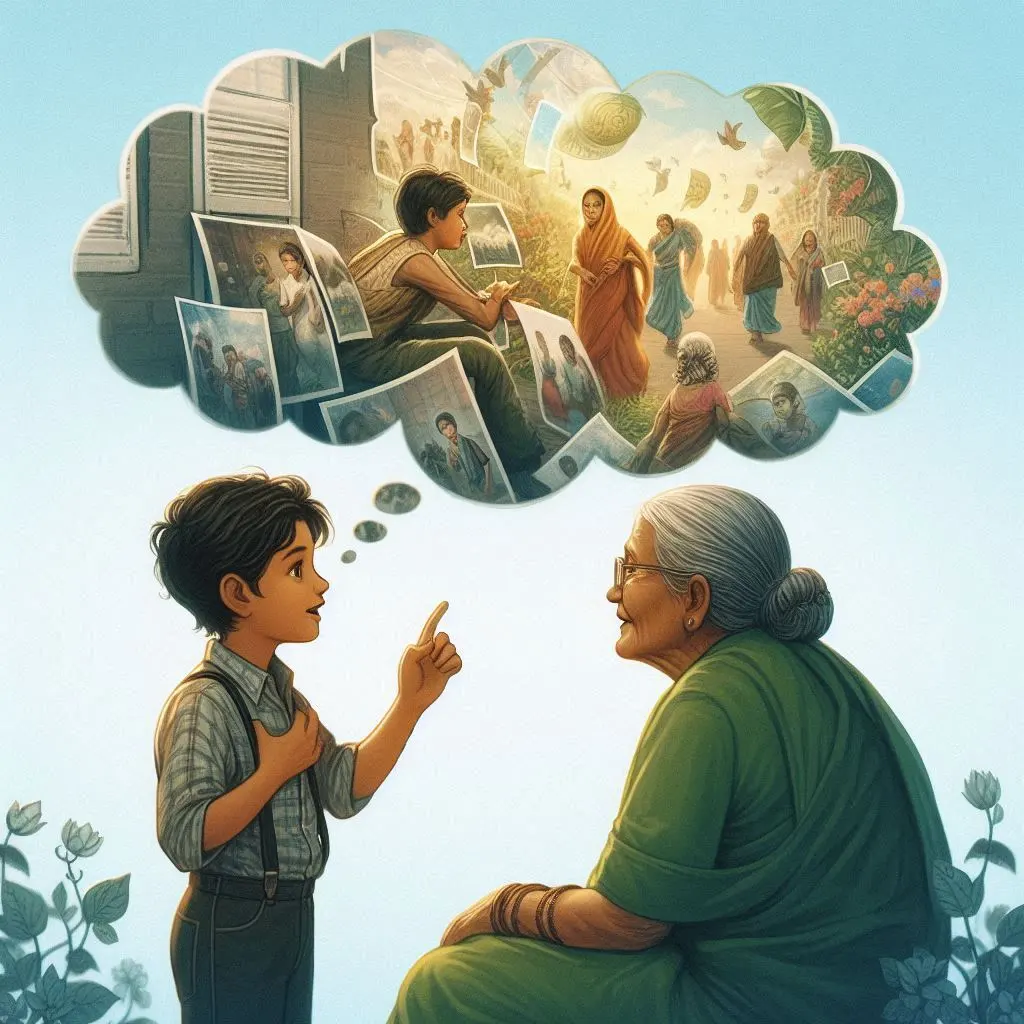 Collage representing evidence for life after death - Children, crows, and thallium.