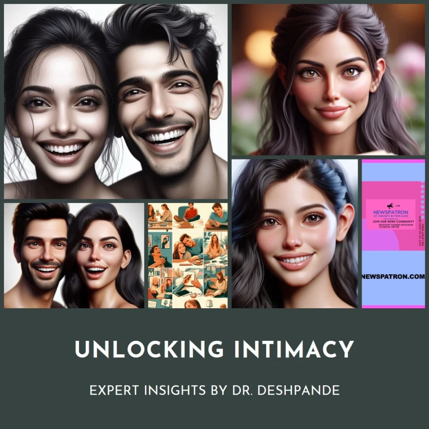 Collage depicting various forms of physical intimacy.