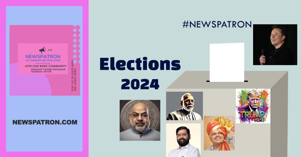 Politics details in Trump Musk Modi Shah Fadnavis Shinde: 2024