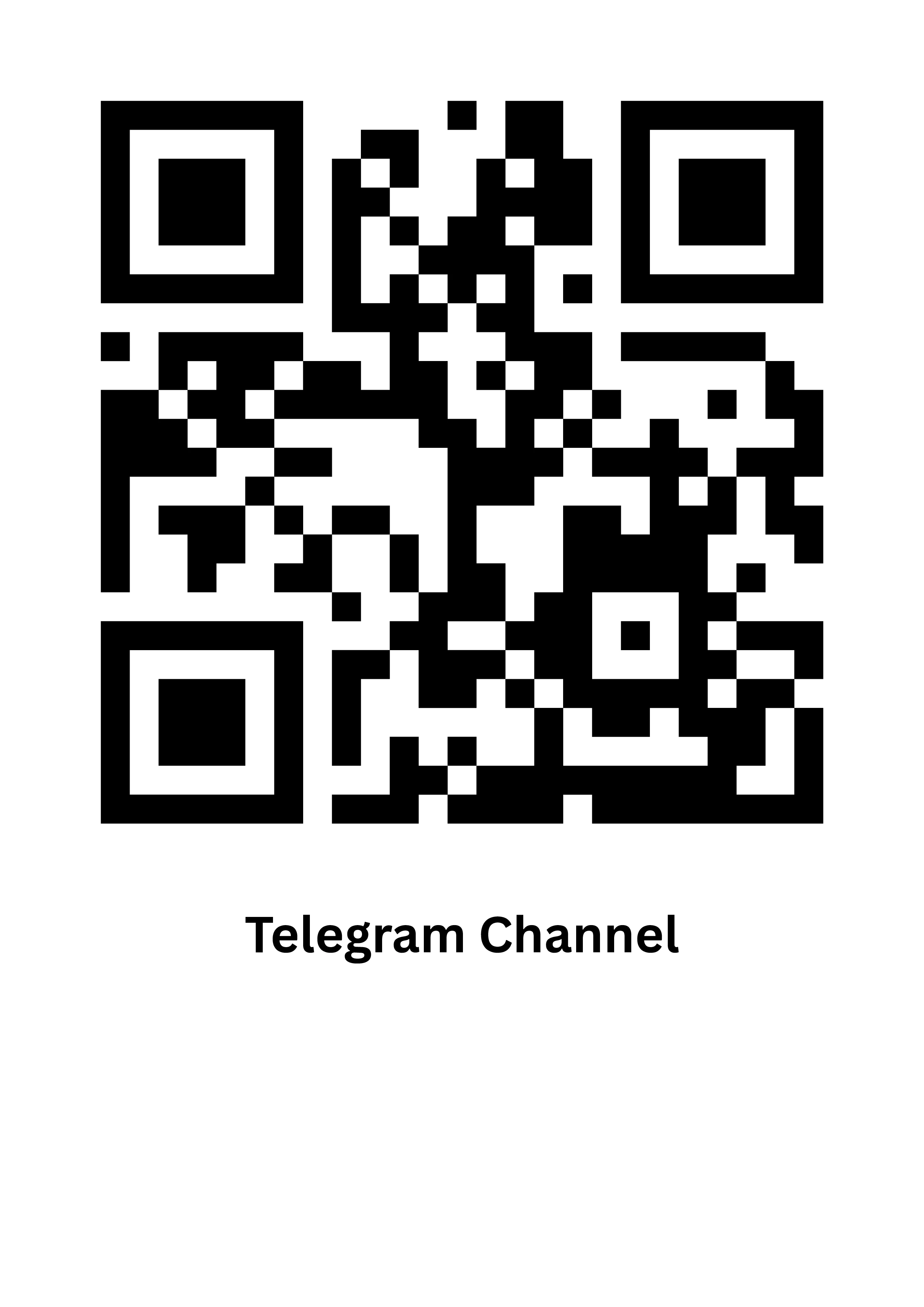 Newspatron Telegram Channel QR Code for accessing Newspatron Bharat