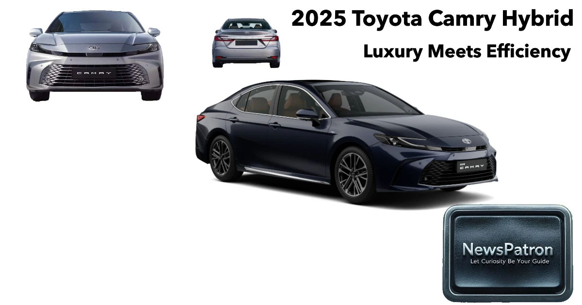 2025 Toyota Camry Hybrid – Luxury Meets Efficiency