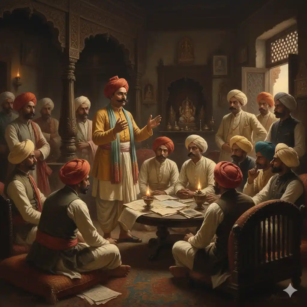 Dagdusheth Halwai Ganpati sarvajanik tradition: Bhau Rangari wada secret meeting with Tilak