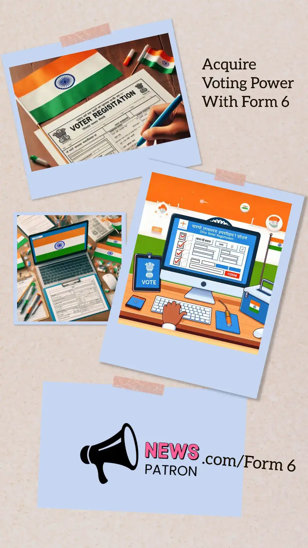 Form 6 for Voter Registration in India
