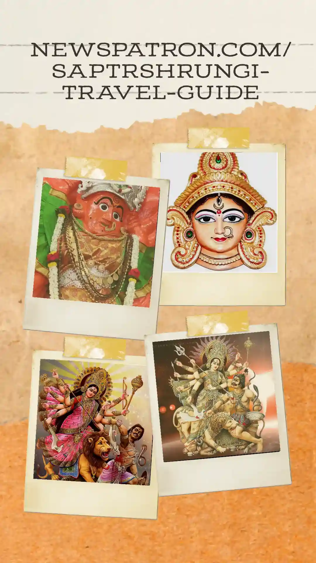 Saptashrungi Temple Guide – A Vibrant Collage