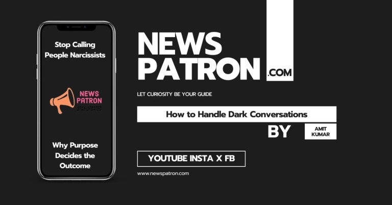 How to Handle “Dark Conversations”: Why Purpose, Not Power or Labels, Decides the Outcome