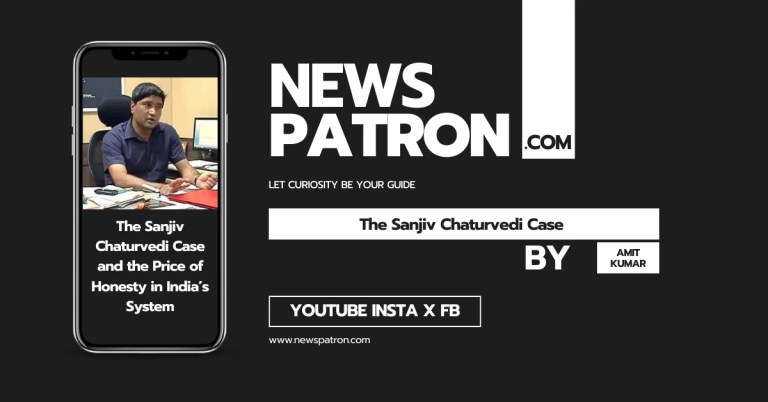 So Powerful That Even Judges Step Aside: The Sanjiv Chaturvedi Case and the Price of Honesty