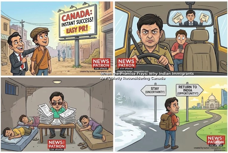 Canada details in When the Promise Frays: Why Indian Immigrants Are Quietly Reconsidering Canada