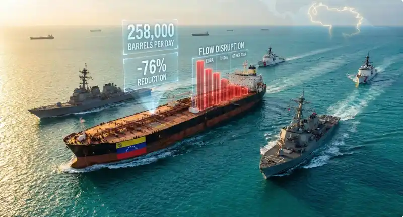 Venezuela Blockade Map