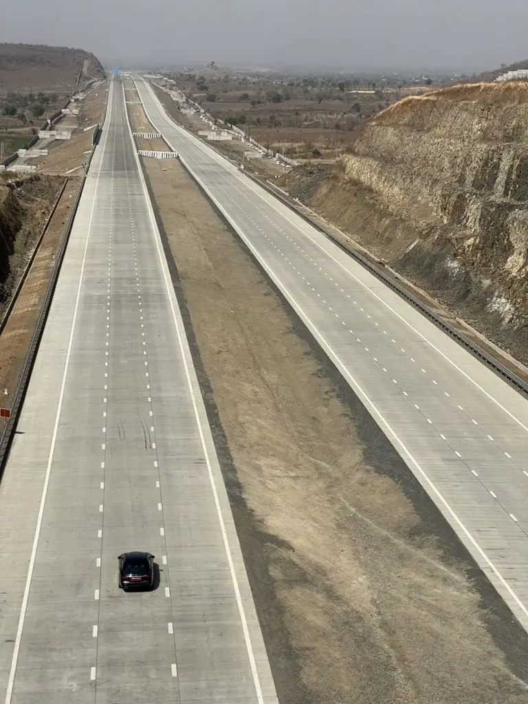 Samruddhi Mahamarg, an 8-lane expressway linking Mumbai to Nagpur, now open