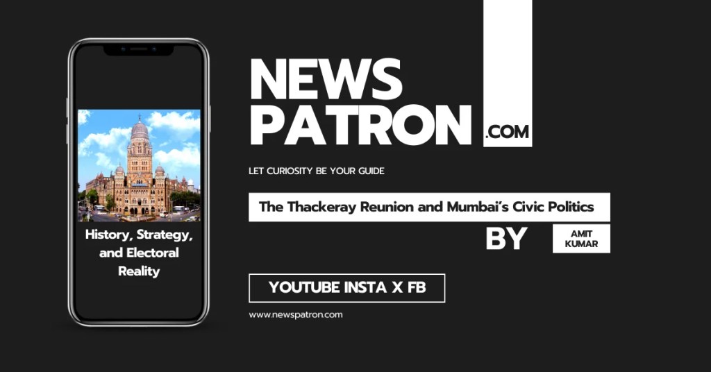 Thackeray details in Thackeray Reunion and the Mumbai Question: Why BJP Cannot Afford to Dismiss the Alliance Too Easily