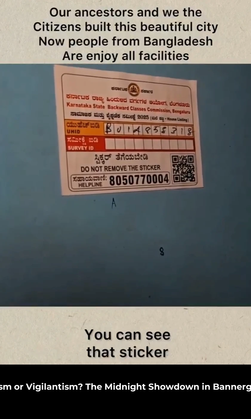 Bangalore Police Action Night