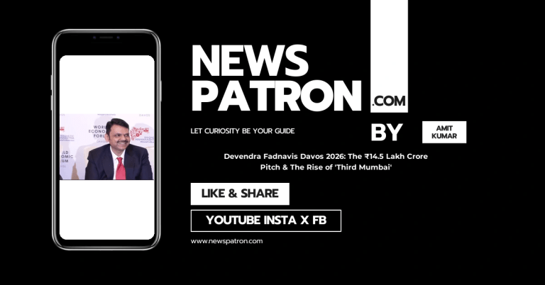 Devendra Fadnavis Davos 2026: The ₹14.5 Lakh Crore Pitch & The Rise of ‘Third Mumbai’