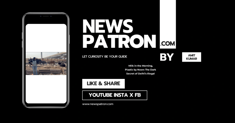 Milk In The Morning, Plastic By Noon: The Dark Secret Of Delhi’s Illegal Dairies