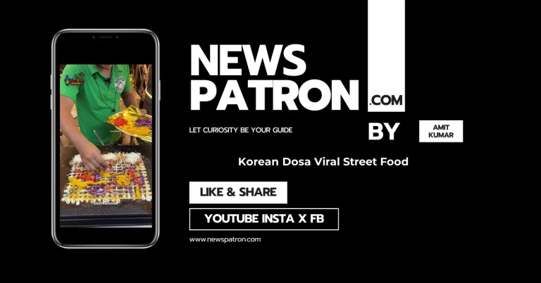 The Rise of “Korean Dosa”: Ultimate Fusion or Culinary Crime? (Viral Street Food)