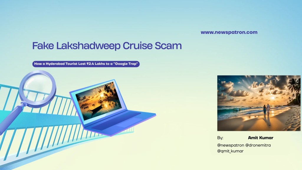 Lakshadweep details in Fake Lakshadweep Cruise Scam: How a Hyderabad Tourist Lost ₹2.4 Lakhs to a “Google Trap”