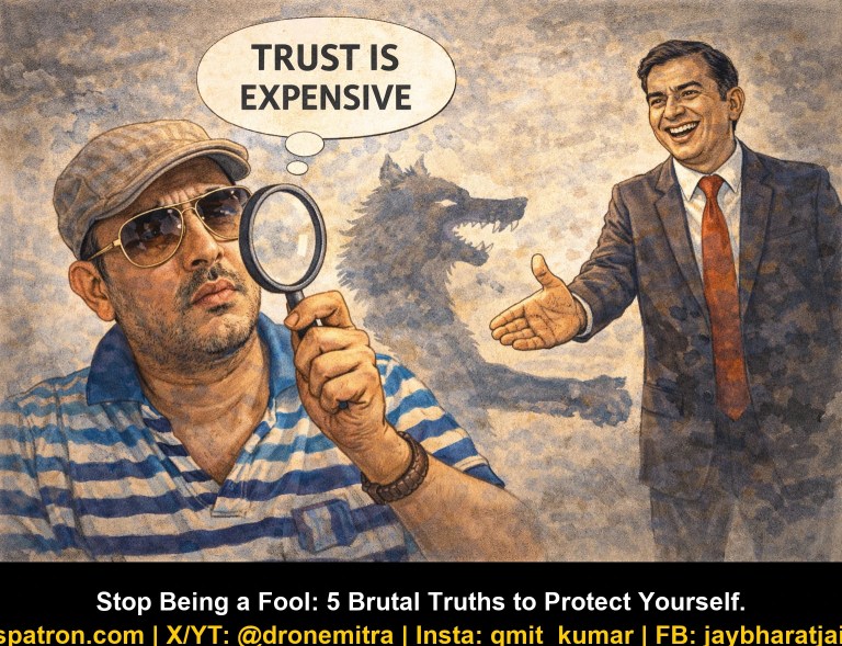 Stop Being A Fool: 5 Brutal Psychological Truths You Need To Accept Today