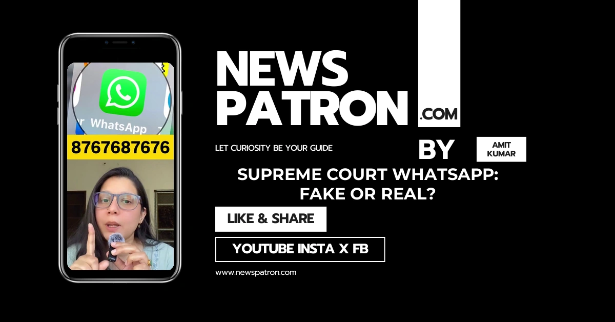 The “WhatsApp Justice” Trap: Why You Can’t File Cases via 87676-87676