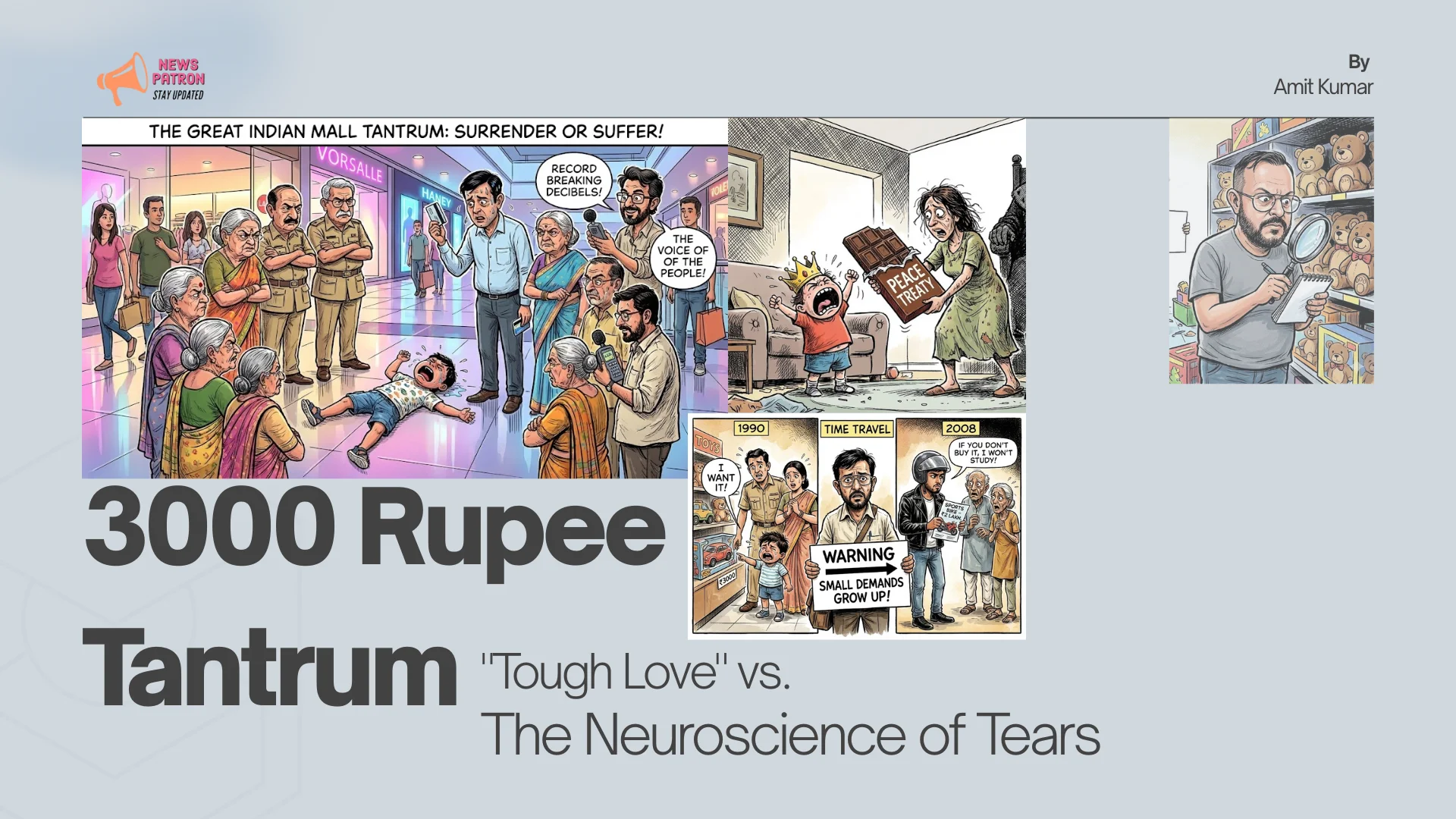 The ?3000 Tantrum: Pune Doctor’s “Tough Love” vs. The Neuroscience of Tears