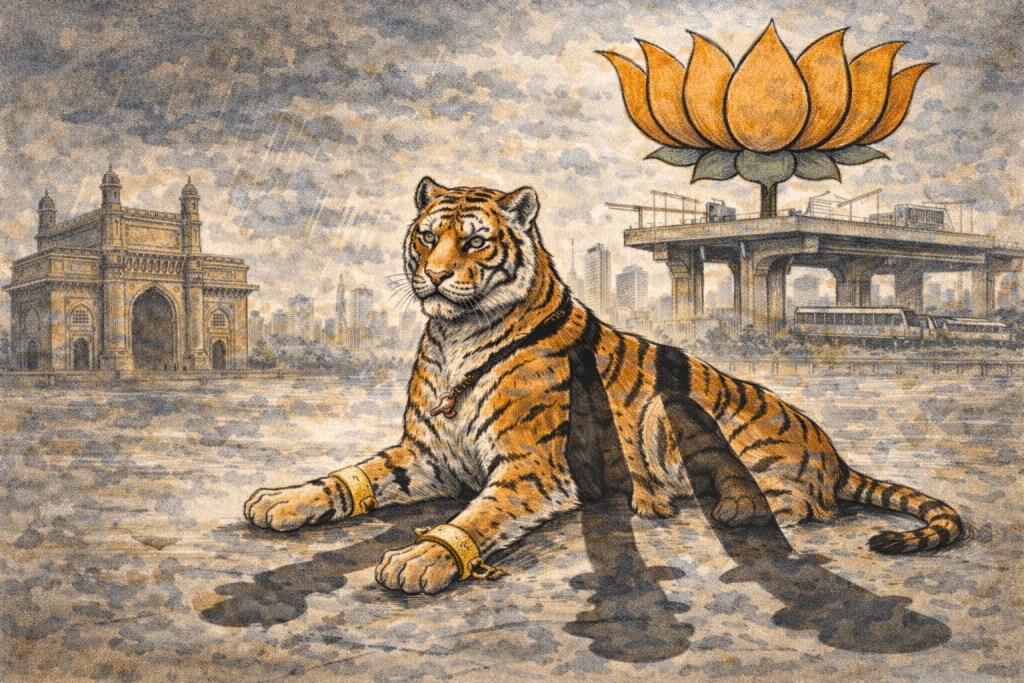 Sena details in The Fall of the Tiger: Why the ‘Thackeray Brand’ Collapsed in its Own Den
