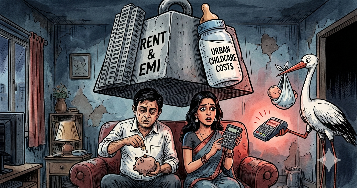 Housing Costs Birth Rates India: Why Young Families Are Waiting