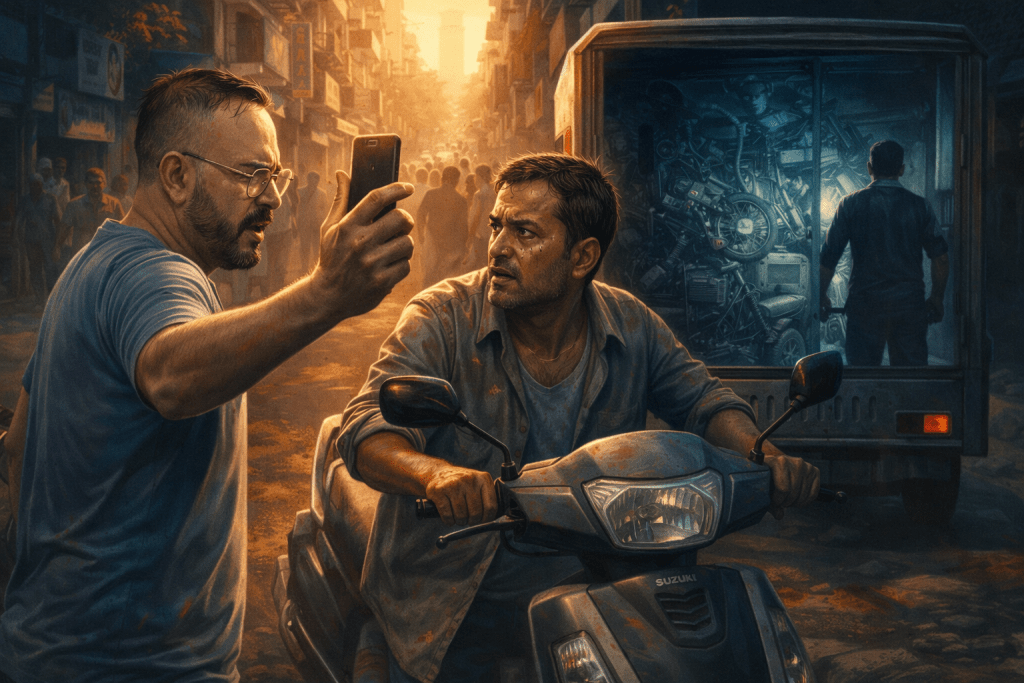 Navi Mumbai scooter theft racket