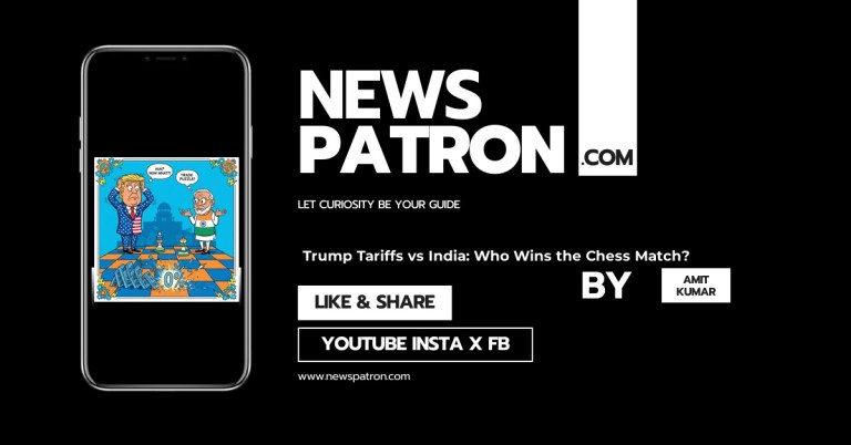 Tariff Chess: Trump’s Power Play Meets India’s Calculated Restraint