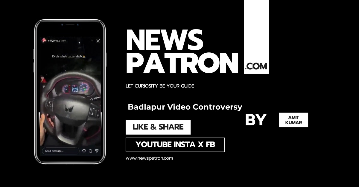 “Baba Saheb Gave Us This Car… Who Is Ram?” Badlapur Video, FIR, And BJP’s Sudden Damage Control