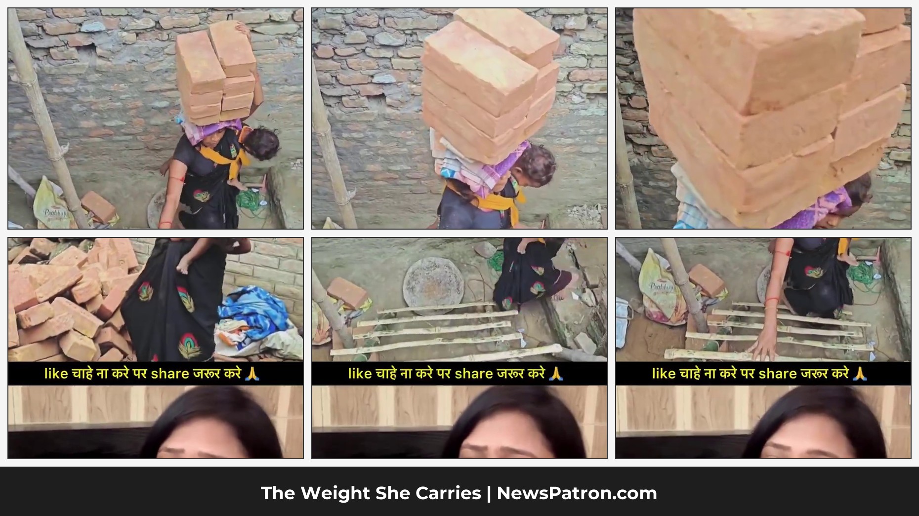 Migrant women working in unsafe construction sites