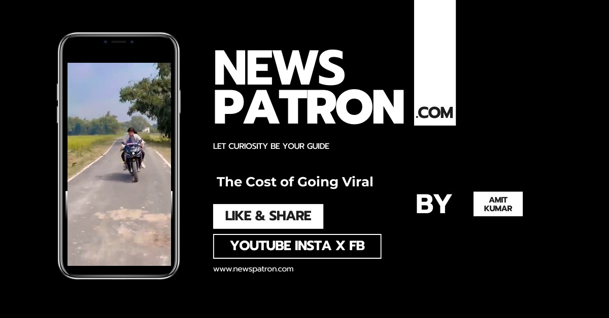 Saharsa Bike Stunts Go Viral: Roads Are Not Movie Sets For Instagram Reels