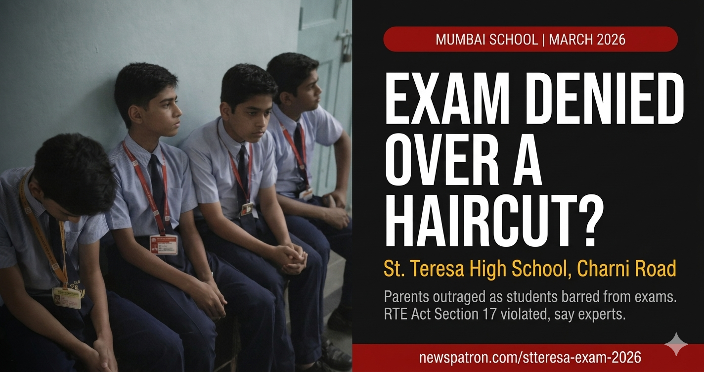 Mumbai School Bars Students From Exams Over Haircut — And Parents Are Furious